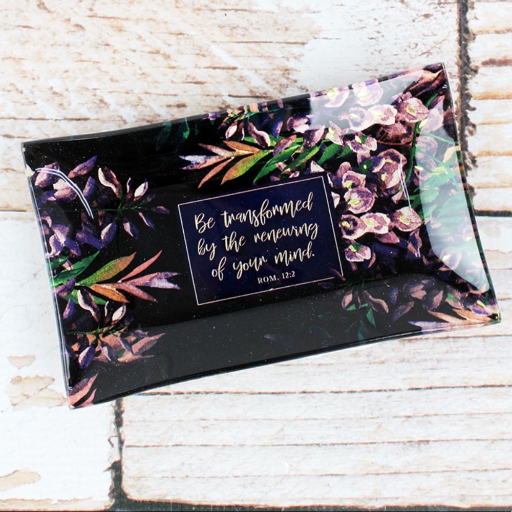 Floral Trinket Tray